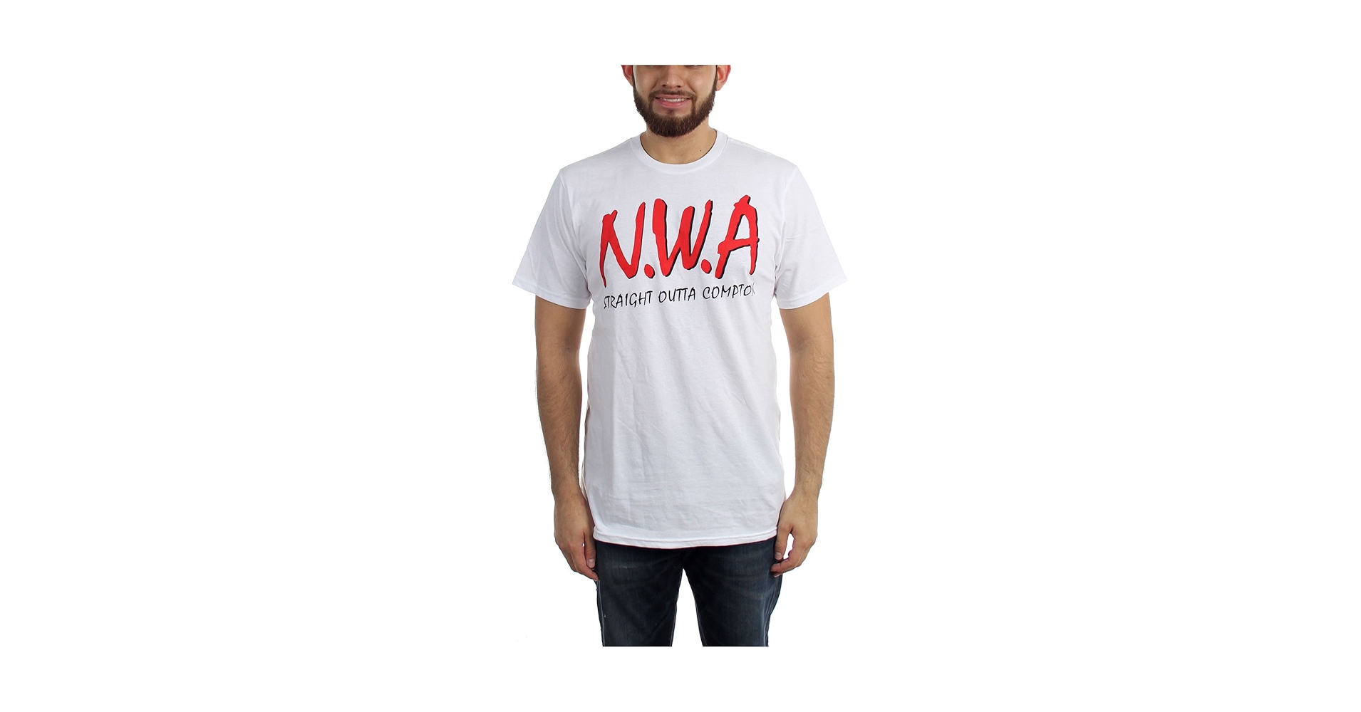 Amazon.com: N.W.A - Mens Logo Dope T-Shirt, Size: Small, Color